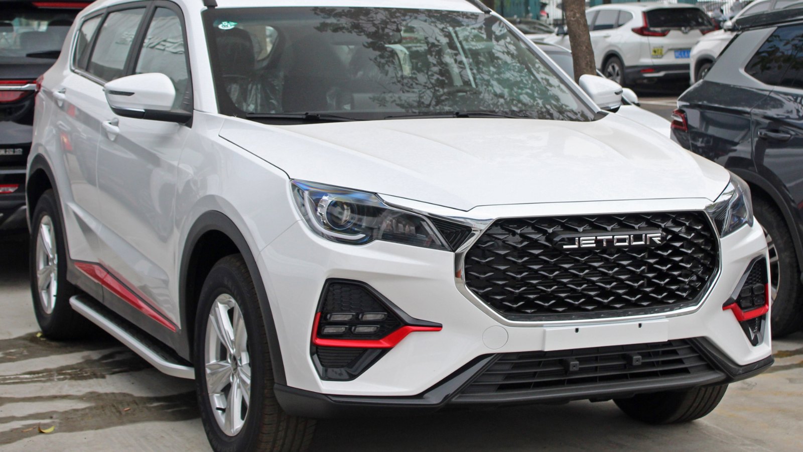 JETOUR X70 de 2022, SUV chino, visto de frente